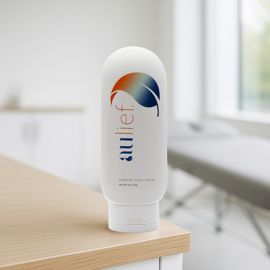 AuLief Topical Pain Reliever - 2oz tube (Pack of 2)