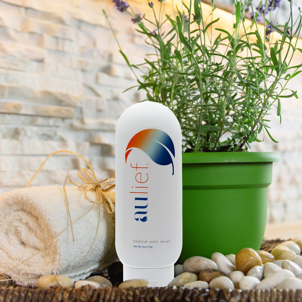 AuLief Topical Pain Reliever - 2oz tube (Pack of 2)