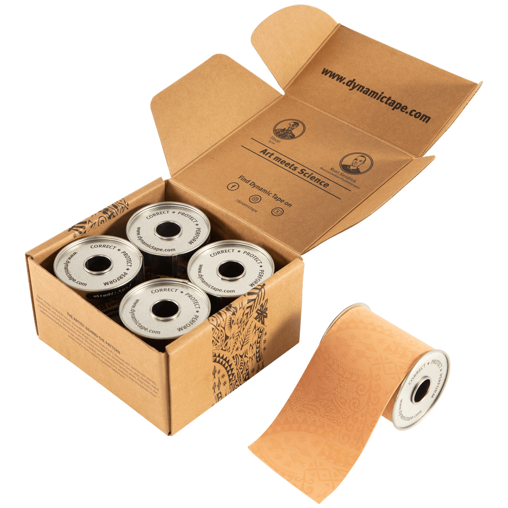 Dynamic Tape - 3in Beige Tattoo BOX (4 rolls)