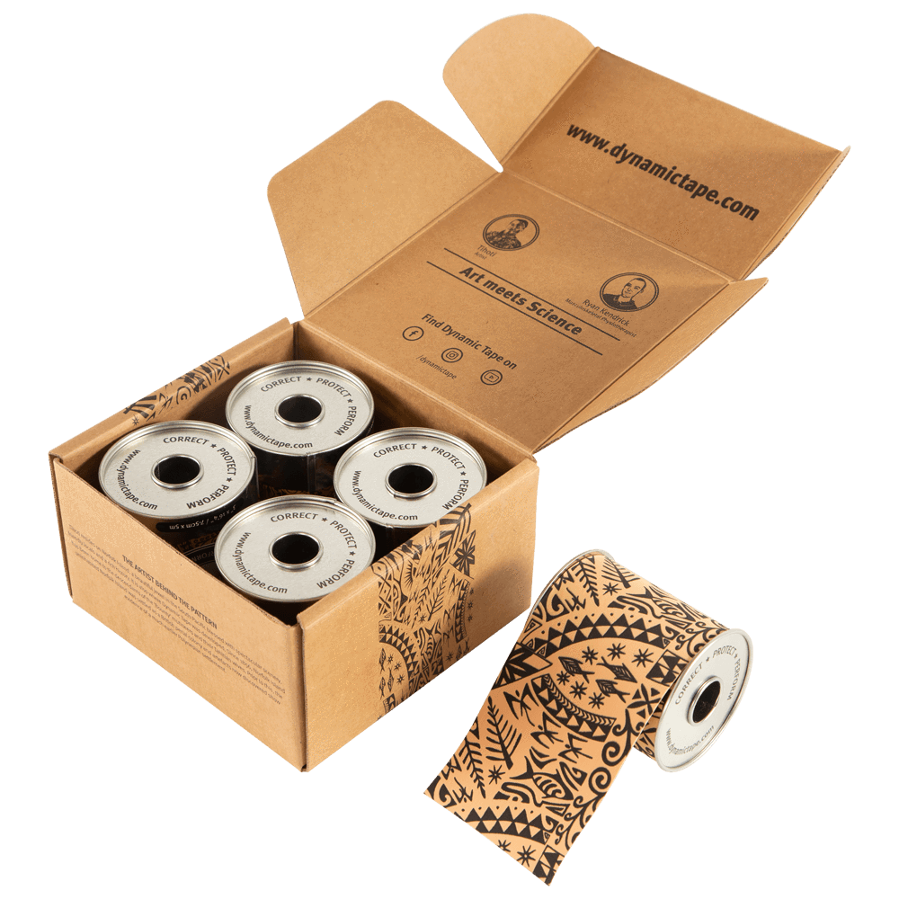 Dynamic Tape - 3in Black Tattoo BOX (4 rolls)