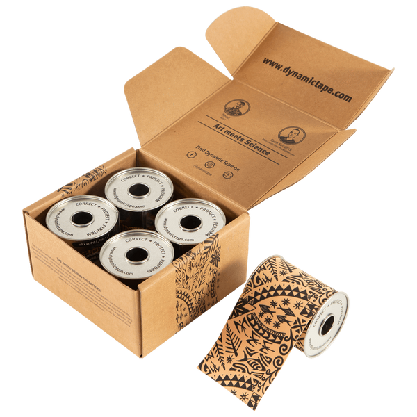 CLASS Dynamic Tape - 3in Black Tattoo BOX (4 rolls)