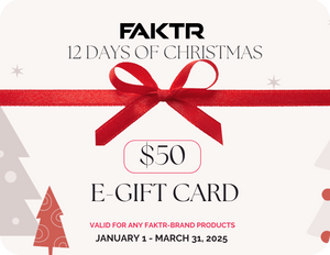 FAKTR Gift Card: The 12 Days of Christmas Day 5 Gift