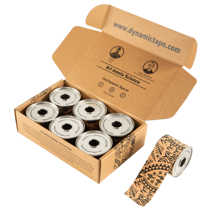 Dynamic Tape - 2in Black Tattoo BOX (6 rolls)