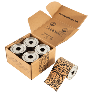 Dynamic Tape - 3in Black Tattoo BOX (4 rolls)