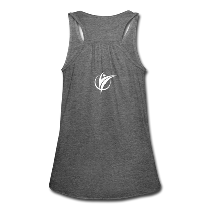 Women's Flowy Tank Top by Bella - deep heather