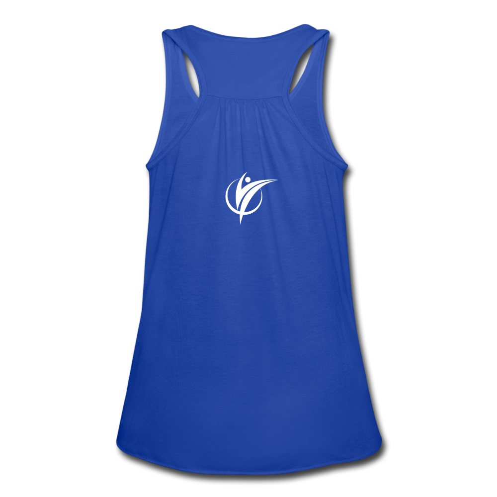 Women's Flowy Tank Top by Bella - royal blue