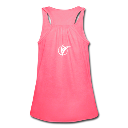 Women's Flowy Tank Top by Bella - neon pink